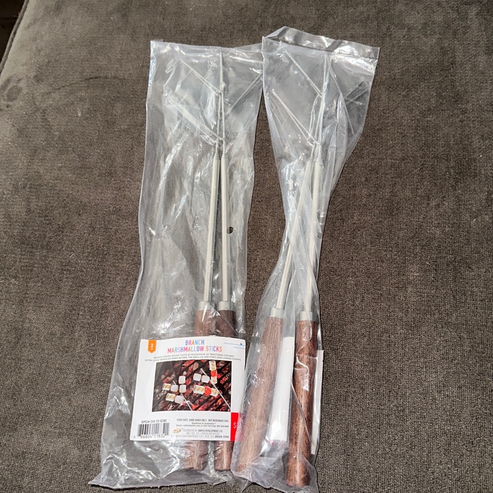 Branch Marshmallow Sticks includes (4) total